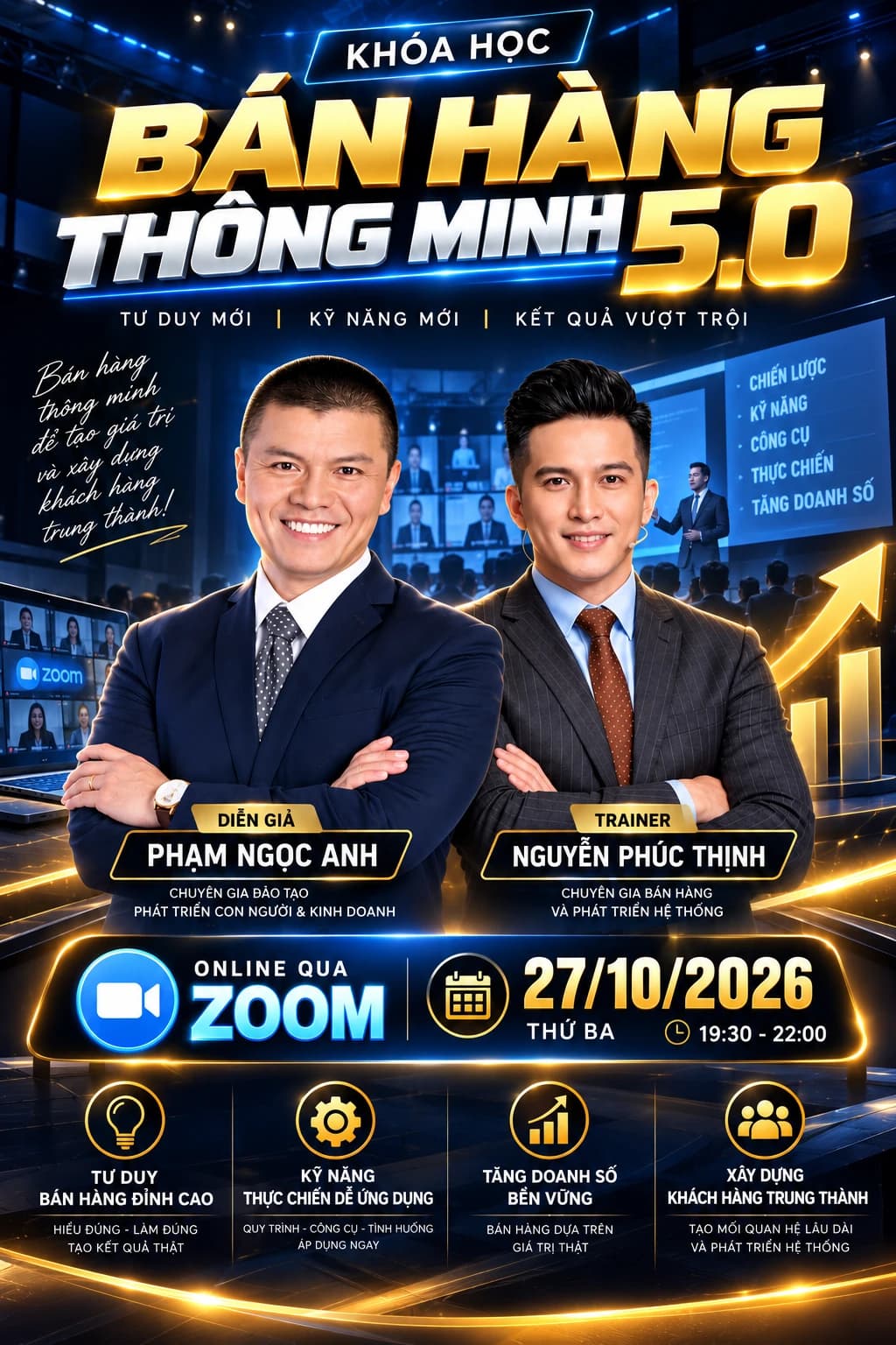 BÁN HÀNG THÔNG MINH 5.0 — Mr Why – Phạm Ngọc Anh & Trainer Nguyễn Phúc Thịnh